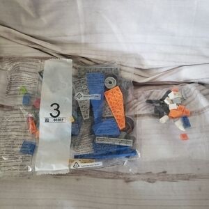 Lego City Rescue Helicopter? Bag 3 And Parts Bag Replace Parts Building Toy